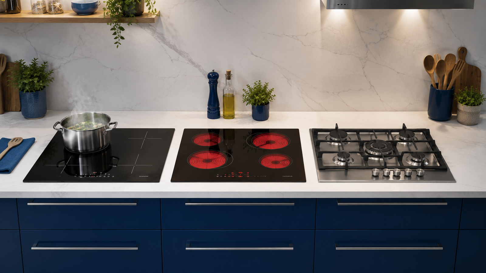 Induction vs Ceramic vs Gas Hobs: Which Should You Buy?