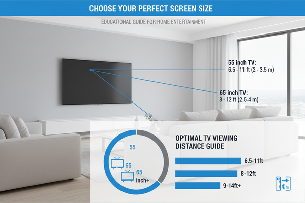 What Size TV Should I Buy?  A Viewing Distance Guide for 2026