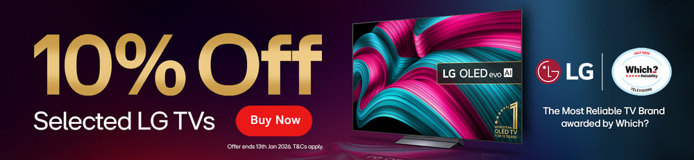 LG 10% Promo - Discount Applied at the Checkout