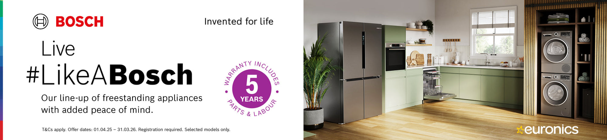 Bosch 5 Year Warranty
