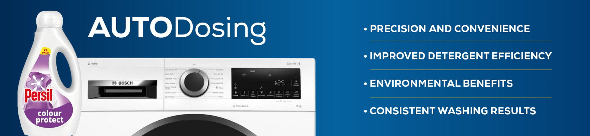 Auto-Dosing Washing Machines