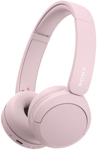 Sony WH-CH520 Wireless On-Ear Headphones - Pink - earcup detail
