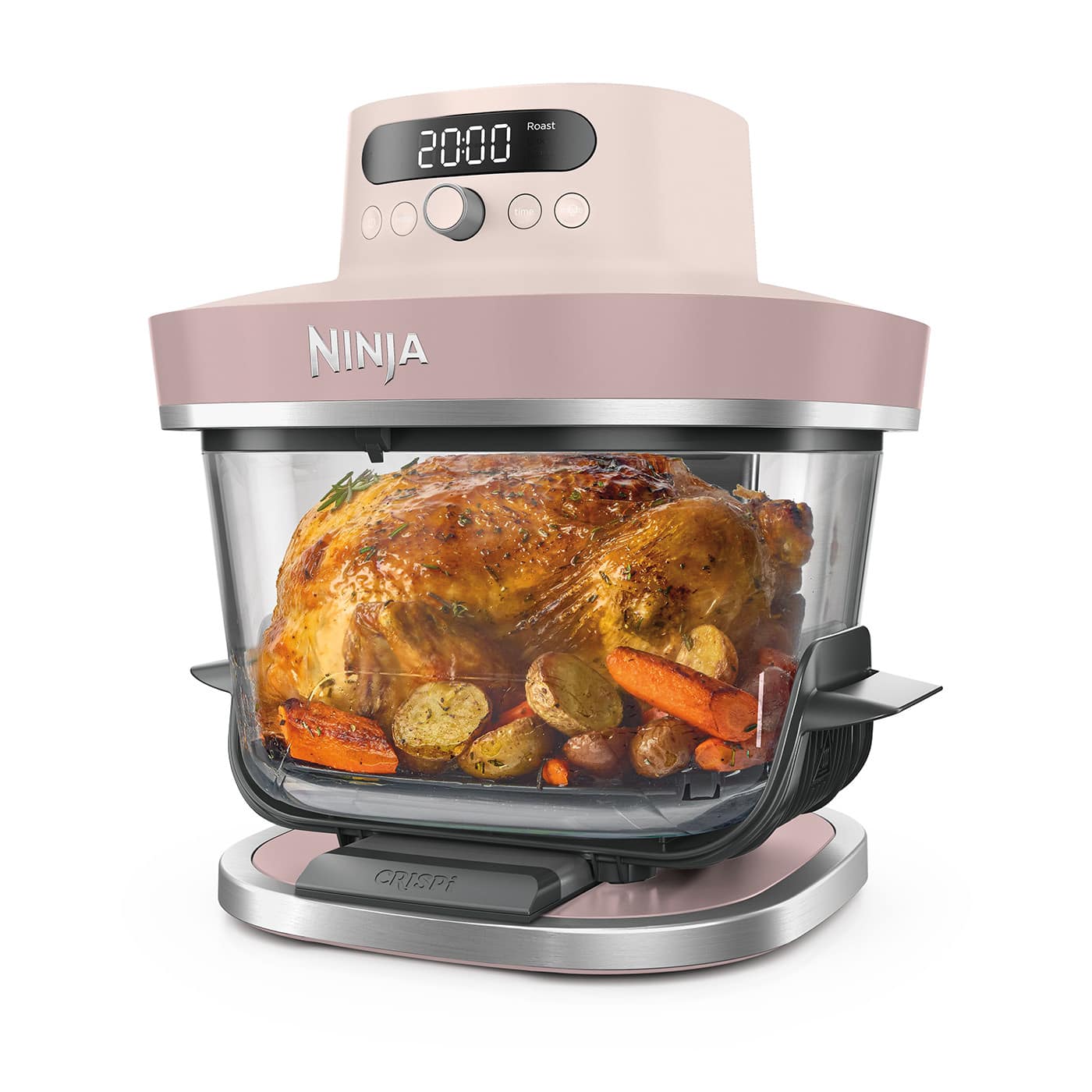 Ninja CRISPi PRO 7-in-1 Glass Air Fryer Rose Quartz product image