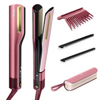 Shark SilkiPro Straight Hair Straightener & Dryer with Case Rose Petal product image