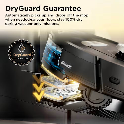 Shark ThermaCharged PowerDetect 2-in-1 Vac & Mop Robot Vacuum Black product image