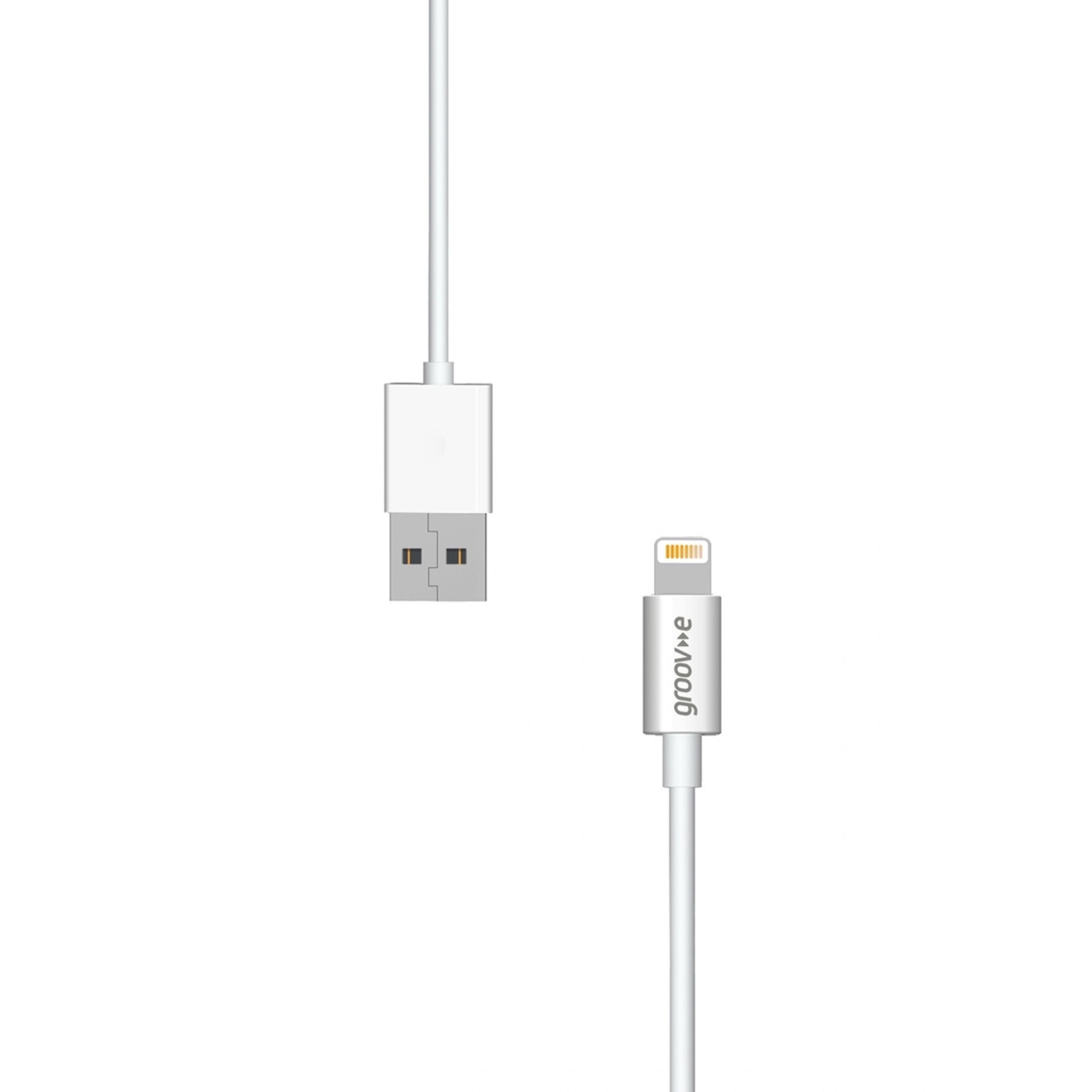 Groov-e MFI Lightning to USB-A Charging Cable 2m - official product image