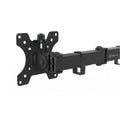 Groov-e Universal Dual Desktop Monitor Arm Black - official product image