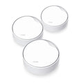 TP-Link Deco X50-PoE mesh Wi-Fi 6 system, three units — front view