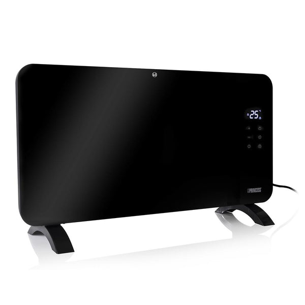 Princess 2000W Smart Glass Panel Heater - Black | 01.348201.02.001