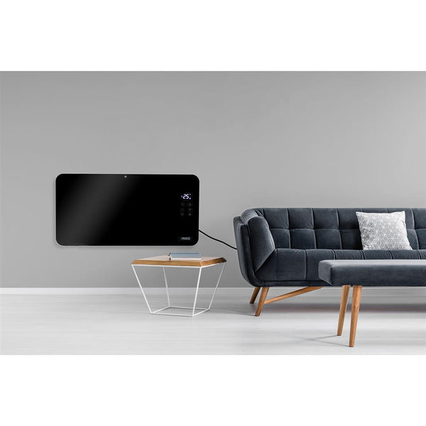 Princess 2000W Smart Glass Panel Heater - Black | 01.348201.02.001