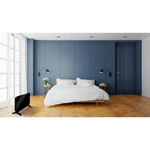 Princess 2000W Smart Glass Panel Heater - Black | 01.348201.02.001