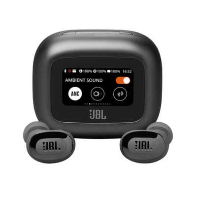 JBL Live Buds 3 10mm Hi-Res Wireless Earbuds - Black | JBLLIVEBUDS3BLK JBL Earbuds Euronics Ireland