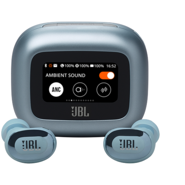 JBL Live Buds 3 True Wireless Noise-Cancelling Earbuds - Blue | JBLLIVEBUDS3BLU JBL Earbuds Euronics Ireland