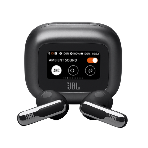 JBL Live Flex 3 True Wireless Noise-Cancelling Open-Stick Earbuds Black | JBLLIVEFLEX3BLK JBL Earbuds Euronics Ireland