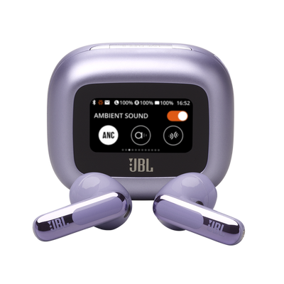 JBL Live Flex 3 True Wireless Noise-Cancelling Open-Stick Earbuds | JBLLIVEFLEX3PUR