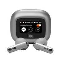JBL Live Flex 3 True Wireless Noise-Cancelling Open-Stick Earbuds | JBLLIVEFLEX3SIL