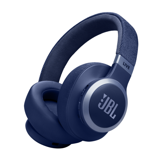 JBL Live 770NC Over-Ear Noise-Cancelling Headphones – Blue | JBLLIVE770NCBLU