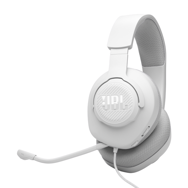 JBL Quantum 100 M2 Gaming Wired Over-Ear Headphones White product image