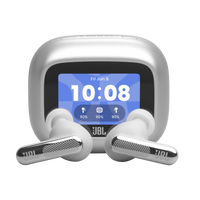 JBL Live Beam 4 True Wireless Noise-Cancelling Earbuds Silver product image