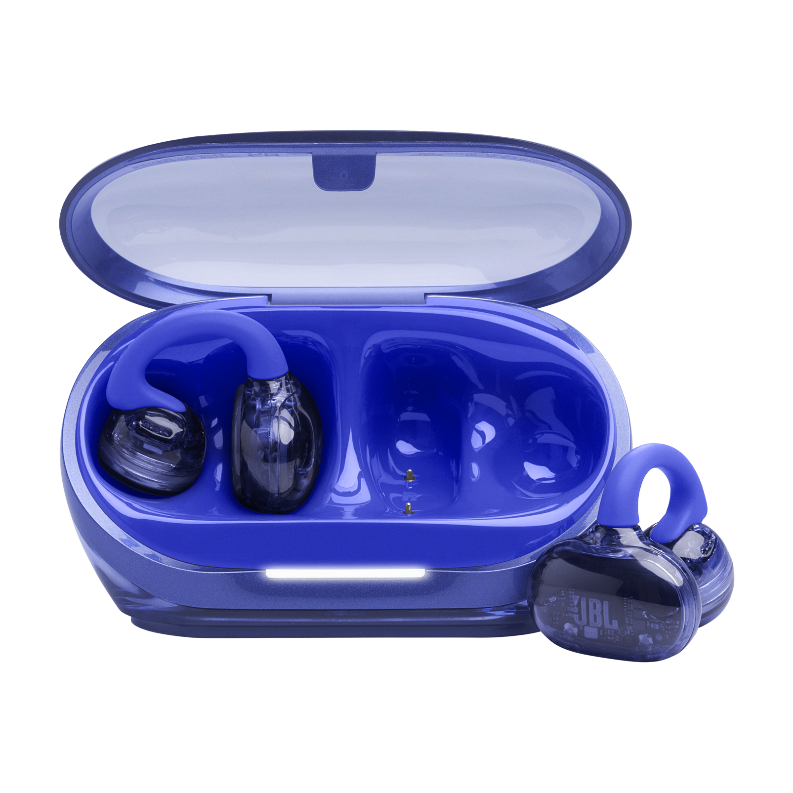JBL Soundgear Clips Wireless Open-Ear Headphones Ghost Blue product image