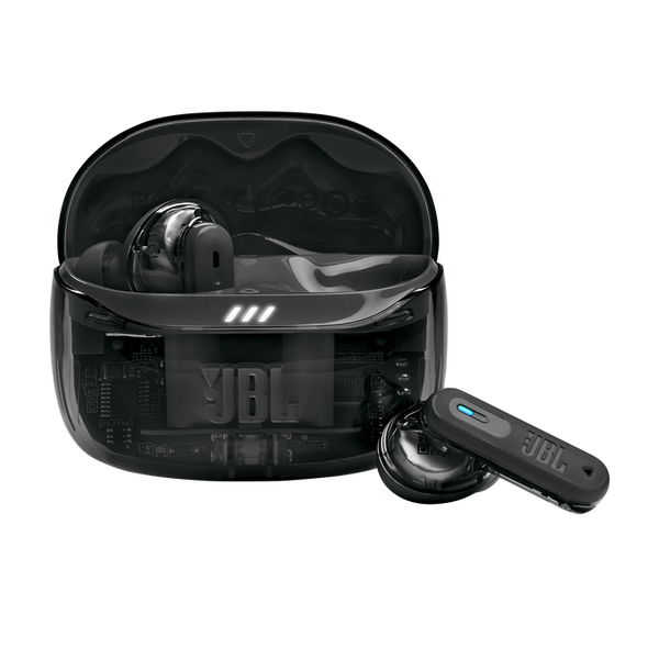 JBL Tune Beam 2 Ghost True Wireless Noise-Cancelling Earbuds | JBLTBEAM2GBLK