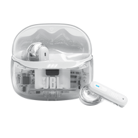 JBL Tune Beam 2 Ghost Edition True Wireless Noise-Cancelling Earbuds | JBLTBEAM2GWHT