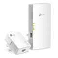 TP-Link TL-WPA7817 KIT AV1000 Powerline, AX1500 WiFi 6, Gigabit port & EasyMesh — product view, Wi-Fi 6 powerline unit paired with plain powerline unit