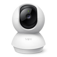 Tapo C210P2 pan and tilt home security Wi-Fi camera, single-unit front detail view