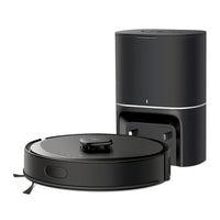 Tapo RV30 Max Plus robot vacuum and mop with smart auto-empty dock — angled product view