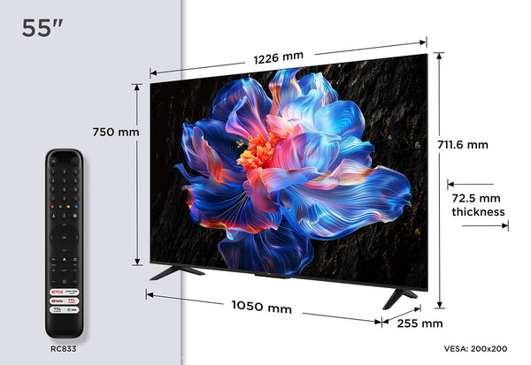 TCL 55" 4K Smart Google TV | 55V6C