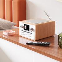 Majority Homerton 2 Internet Radio Music System with CD, Black - official product image