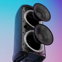 Majority Pulse P4 Portable Party Speaker, Black - official product image