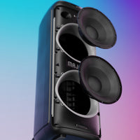 Majority Pulse P5 Portable Party Speaker, Black - official product image