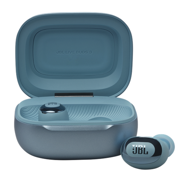 JBL Live Buds 3 True Wireless Noise-Cancelling Earbuds - Blue | JBLLIVEBUDS3BLU JBL Earbuds Euronics Ireland