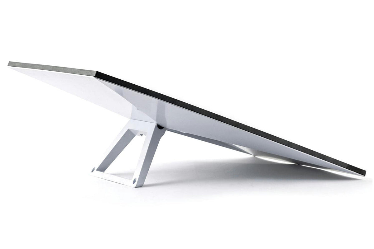 Starlink Standard Satellite Antenna & WiFi Router Kit - side view on the kickstand