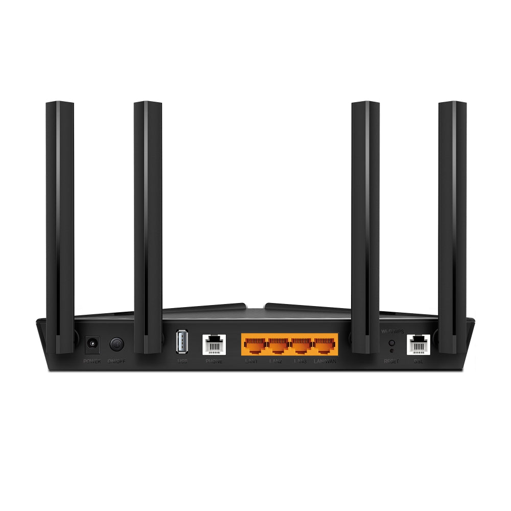TP-Link Archer VX1800v — rear view showing ports
