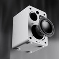 Majority D70X Active Powered Bookshelf Speakers, White - official product image