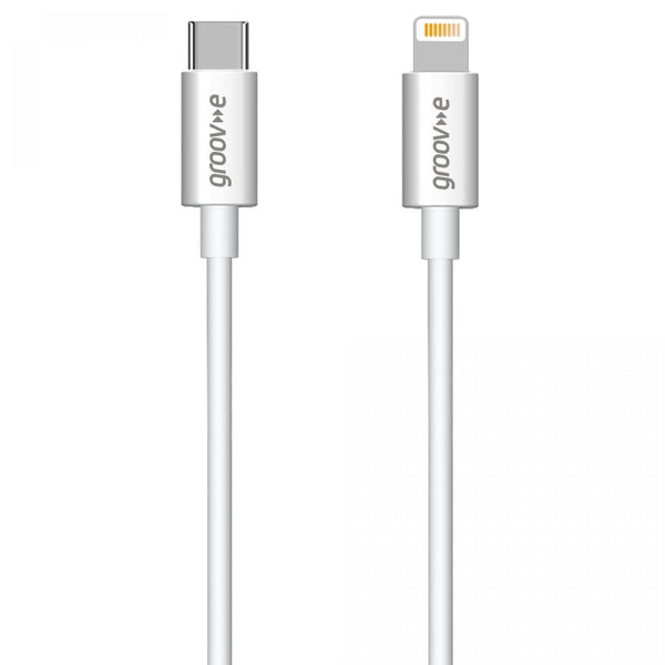 Groov-e MFI Lightning to USB-C Charging Cable 1m - official product image