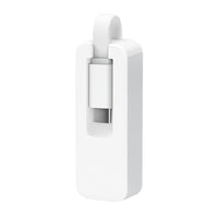TP-Link UE300C USB 3.0 Type-C to Gigabit Ethernet Network Adapter — angled view, alternate angle
