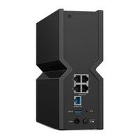 TP-Link Archer BE550 — rear view showing 2.5G ports