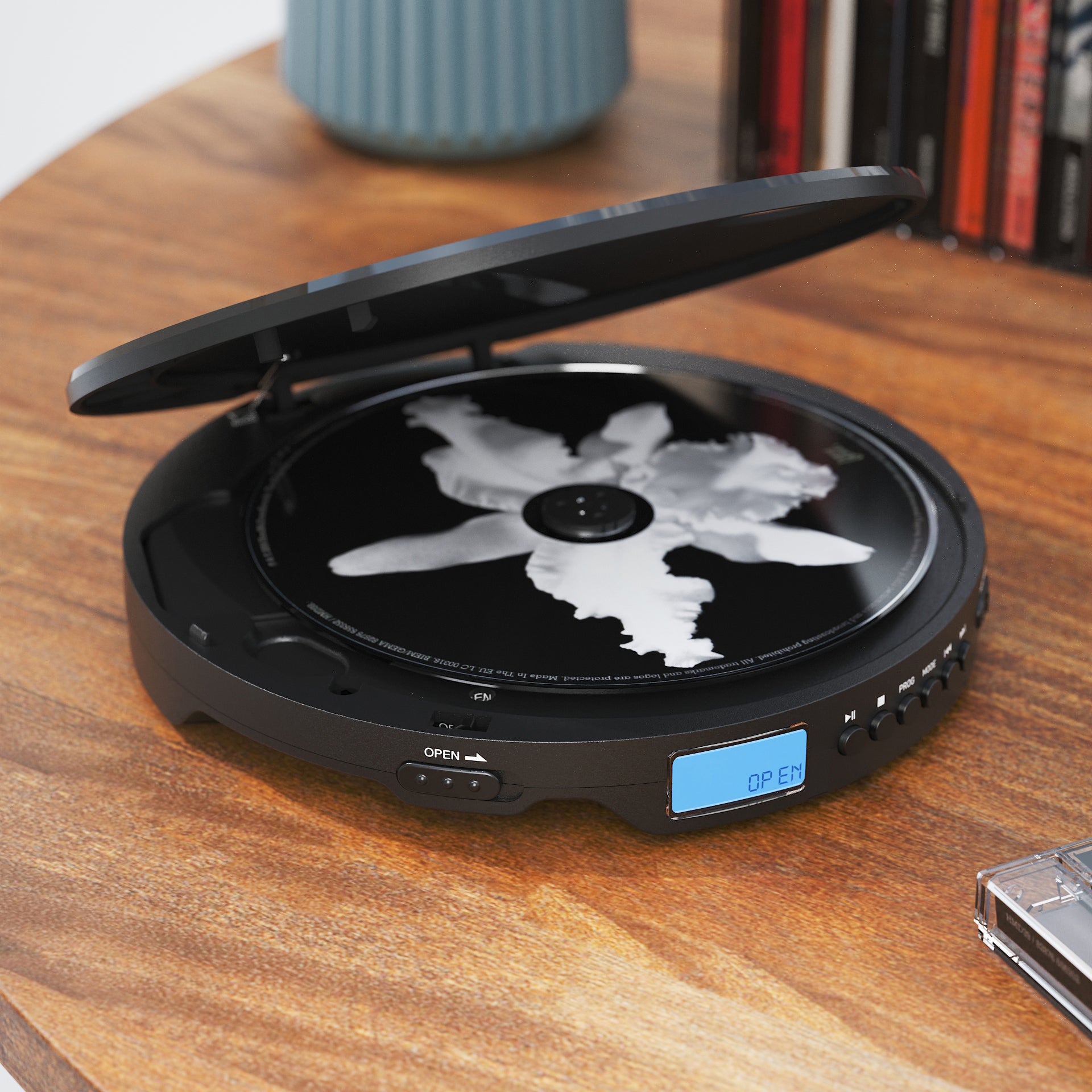 Oakcastle CD10 Portable CD Player, Black - official product image
