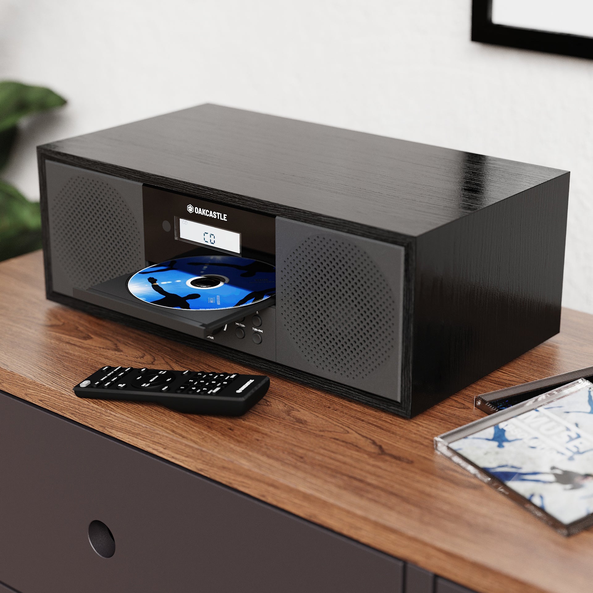 Oakcastle DAB500 DAB/FM Radio Music System with CD - official product image