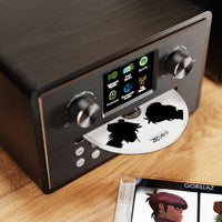 Majority Homerton Hi-Fi Internet Radio Music System, Black - official product image