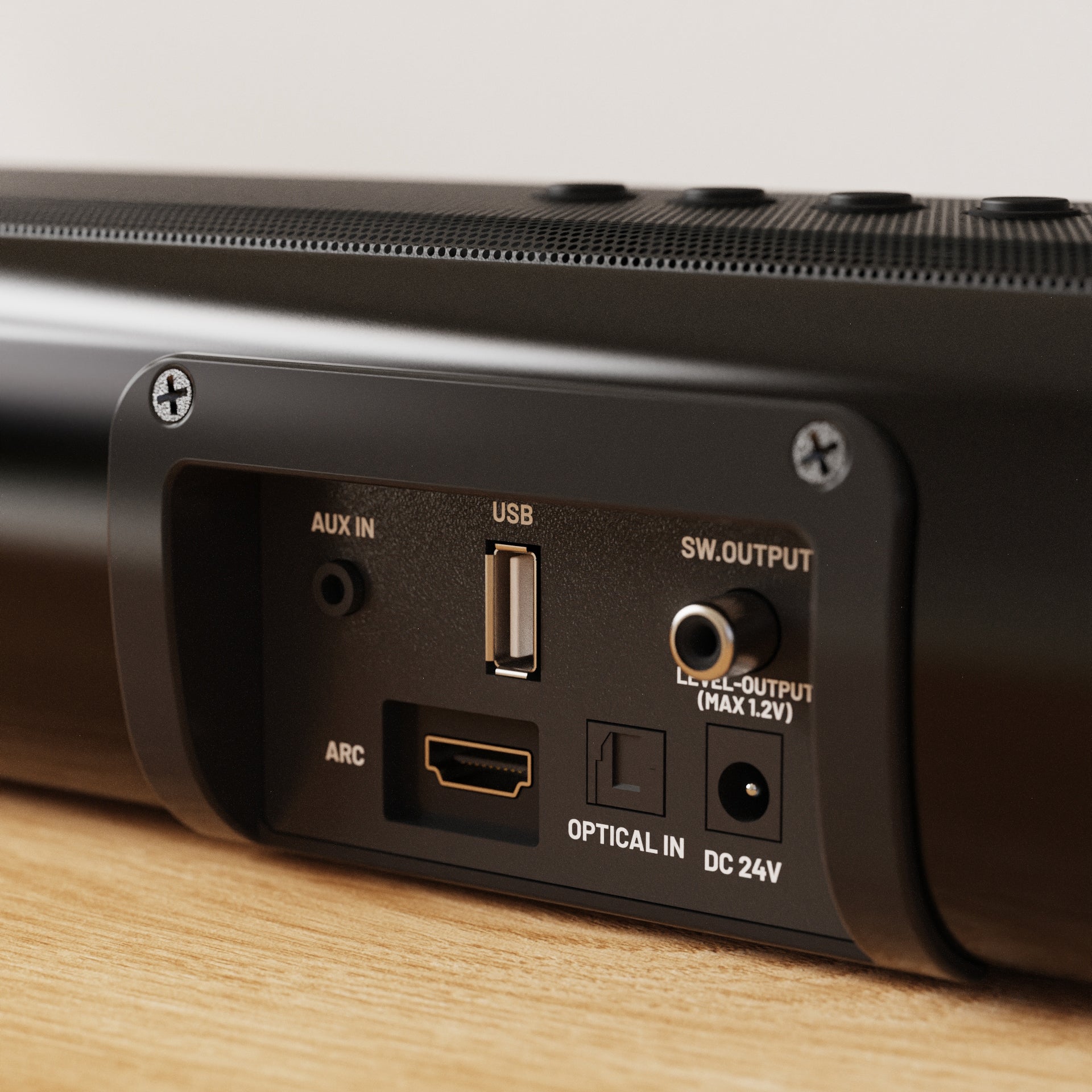 Majority Naga 60 Bluetooth Soundbar, Black - official product image