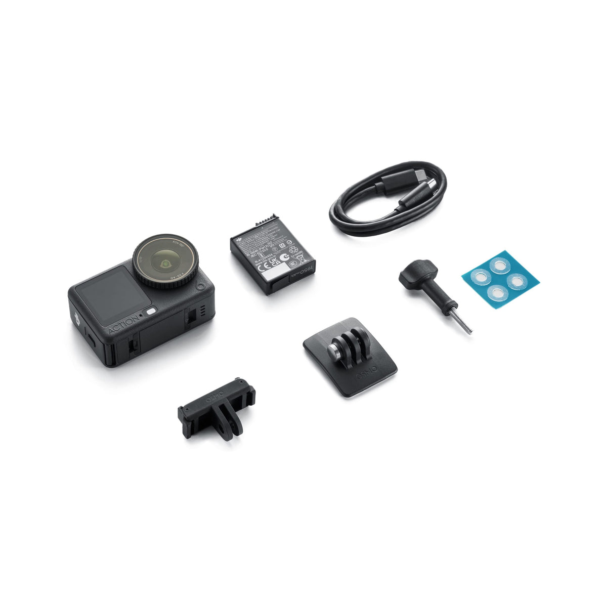 DJI Osmo Action 6 8K Action Camera Standard Combo - what's in the box
