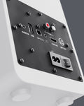 Majority D70X Active Powered Bookshelf Speakers, White - official product image