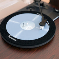 Majority Moto Plus Bluetooth Turntable and Bookshelf Speaker Bundle, Walnut - official product image