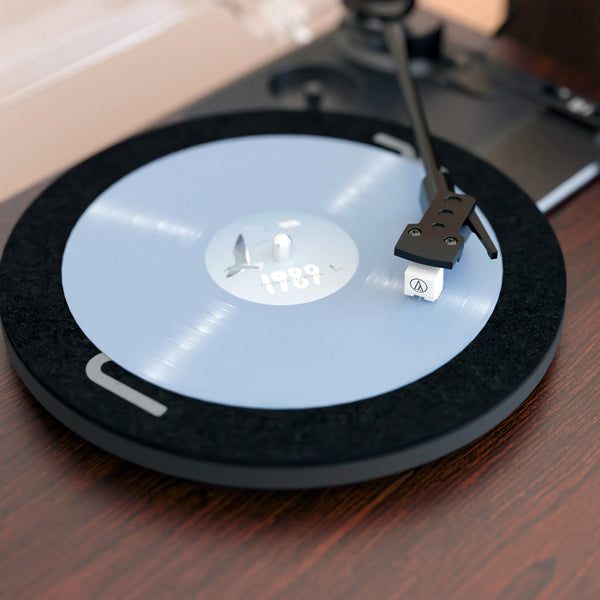 Majority Moto Plus Bluetooth Turntable and Bookshelf Speaker Bundle, Walnut - official product image