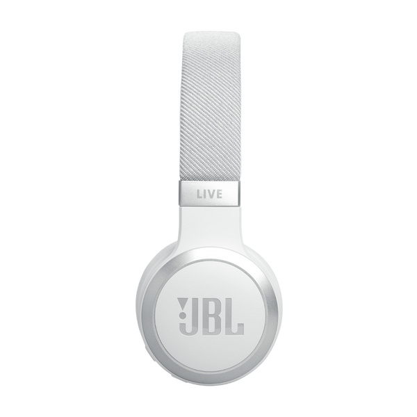 JBL Live 670NC On-Ear Noise-Cancelling Headphones – White | JBLLIVE670NCWHT