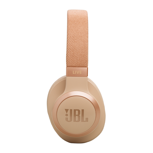 JBL Live 770NC Over-Ear Noise-Cancelling Headphones – Sandstone | JBLLIVE770NCSAT